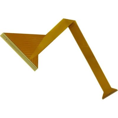 ভালো দাম 1 লেয়ার পিসিবি নমনীয় বোর্ড 1oz 0.8 মিমি পিসিবি সোল্ডার মাস্ক হলুদ কভার ফিল্ম অনলাইন