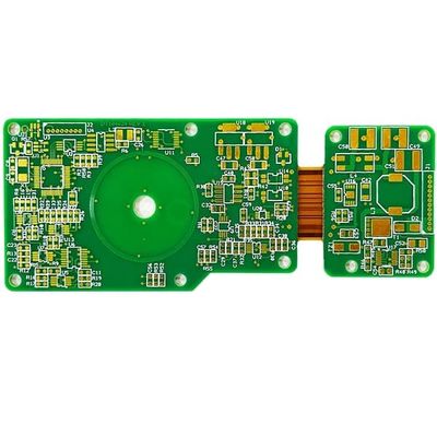 ভালো দাম 2oz অনমনীয় ফ্লেক্স PCB 8 লেয়ার ENIG সবুজ কভার ফিল্ম সাদা 1.5 মিমি অনলাইন
