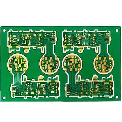 ভালো দাম 6 লেয়ার কাস্টম রিজিড ফ্লেক্স PCB 0.9mm সবুজ নো সিল্কস্ক্রিন 151.5*88.74mm অনলাইন