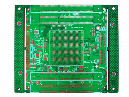 ভালো দাম 1oz HDI PCB সবুজ 16 স্তর PCB ENIG বোর্ড S1000-2M 124*101mm অনলাইন