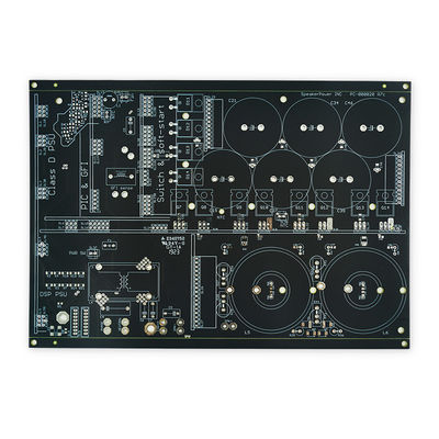 ভালো দাম ENIG হেভি কপার PCB সার্কিট বোর্ড FR4 4oz ম্যাট কালো/সাদা অনলাইন