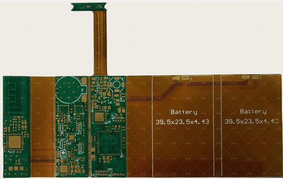 ভালো দাম ব্যাটারি অ্যাপ্লিকেশনের জন্য EING সহ 1.0 মিমি FR4 এবং PI ম্যাট্রিল সহ 6L স্টিকি ফ্লেক্স সার্কিট বোর্ড অনলাইন