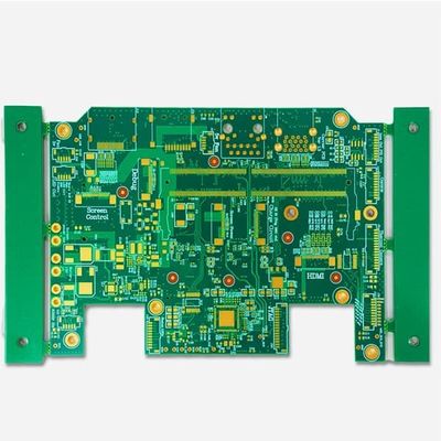 ভালো দাম অনমনীয় একাধিক স্তর PCB ENIG 12 স্তর PCB সার্কিট বোর্ড সবুজ সাদা অনলাইন