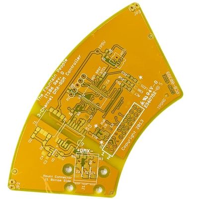 ভালো দাম 2 লেয়ার রিজিড কুইক টার্ন PCB 1.6mm 1oz হলুদ সোল্ডারমাস্ক সাদা অনলাইন