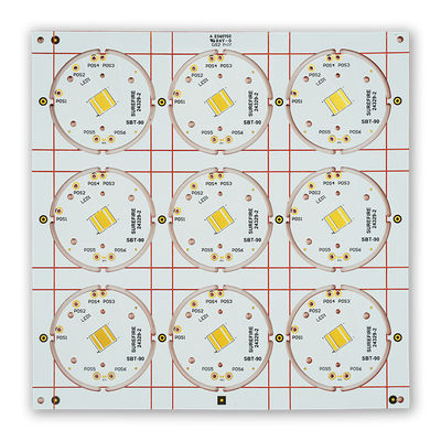ভালো দাম Cu ভিত্তিক কপার PCB 1 লেয়ার সার্কিট 2oz ENIG 199.00mm*199.00mm অনলাইন