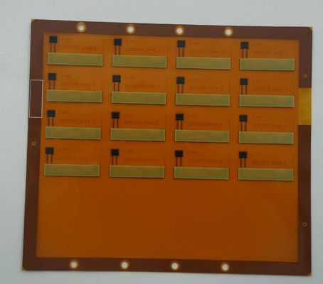 ভালো দাম 1 স্তর নমনীয় মুদ্রিত সার্কিট বোর্ড 0.13 মিমি বেধ ডুবে যাওয়া সোনার সাথে FR4 স্টিফেনার অনলাইন