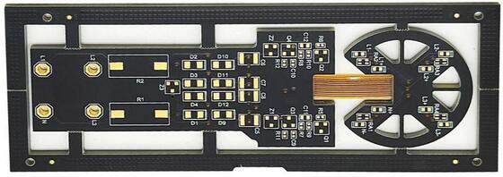 ভালো দাম নিমজ্জন স্বর্ণের পৃষ্ঠতল সমাপ্তি সহ কঠোর-নমনীয় মুদ্রিত সার্কিট বোর্ড অনলাইন